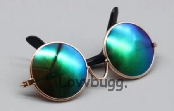 Gold Wire Frame Eye Glasses for American Girl 18" Doll FREESHIP ADDS! LOVVBUGG! 2